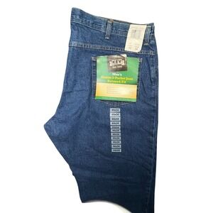 KEY Denim Jeans Men 44x34 Blue Relaxed Fit 5-Pocket 4876.45 Heavyweight Cotton